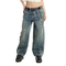 The Ragged Priest Scale Snakeskin Print Slim Sweeper Jeans