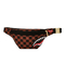 Sprayground Peeking Character Check Waist Bag