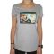 Paul Frank women's t-shirt Julius tropic cutie in grey