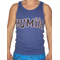 Humor Humphrey men's Tank Top in estate blue