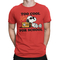 Peanuts Snoopy Too Cool For School T-Shirt Red