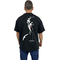 Bigbong Naruto Oversize French Terry T-shirt Black