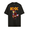 Cotton Division AC/DC Oversize T-shirt - High Voltage Bloody Angus