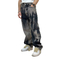 Tie-Dye Baggy Jeans Black