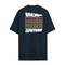 Cotton Division Back To The Future Oversize T-shirt Navy - Outatime