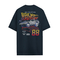 Cotton Division Back To The Future Oversize T-shirt Navy - Hill Valley USA