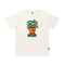 The Dudes Organic Cotton T-shirt Face Planter Off White