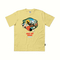 The Dudes Organic Cotton T-shirt Inner World Custard
