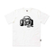 The Dudes Organic Cotton T-shirt Cant Hear White