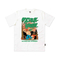 The Dudes Organic Cotton T-shirt Evergreen White