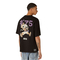 Alcott Boxy Fit T-shirt One Piece Luffy Black