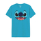 Cotton Division Disney Lilo & Stitch Smile T-shirt Blue