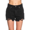 Tiffosi Babsy Distressed Denim Shorts Black