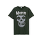 Amplified t-shirt Misfits skull logo charcoal
