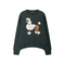 Kaotiko Poodle Sweater Dark Green