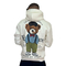 Teddy Bear Order My Steps Hoodie Cream