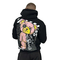 Teddy Bear Stay Real Hoodie Black