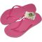 Amazonas Fun Flag women's flip flops in pink