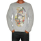 Bigbong men's sweatshirt with flower grenade print