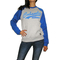 Cabaneli sweatshirt grey-royal blue