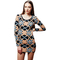 Worn By Bowie Ornamental bodycon dress multi