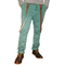 Men's cotton chino pants with braces in green