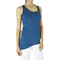 Women's sleeveless top blue with polka dot