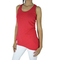 Women's sleeveless top red with polka dot