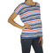 Women's stripe top navy