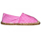 Reservoir women's espadrilles in plaid pink