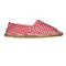 Reservoir women's espadrilles in red plaid