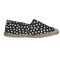 Reservoir women's espadrilles black with stars