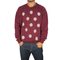 Obey men's sweatshirt Medula maroon