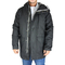 Bellfield men's 2 in 1 hooded parka jacket Pinto black