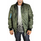 Humor double-face Bomber jacket olive-black