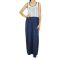 Migle + me sleeveless maxi dress navy with lace top