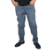 Men's 5-pockets cotton pants in blue raf