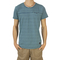 Anerkjendt men's striped longline T-shirt Thelle blue