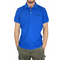 Men's pique polo shirt blue electric