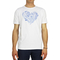 Combos heart print t-shirt λευκό