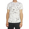Men's marble print t-shirt