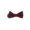 Satin bow tie bordeaux