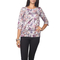 Migle + me floral top with 3/4 sleeves