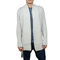 Minimum Sadid longline cardigan light grey marl