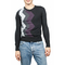 Fine knit men's color block sweater