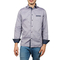 Men's slim fit long sleeve shirt purple