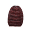 Knitted beanie bordeaux marl