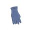 Fleece gloves light blue