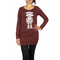 Paul Frank sweat dress brown