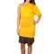 Skunkfunk Barti one shoulder dress yellow